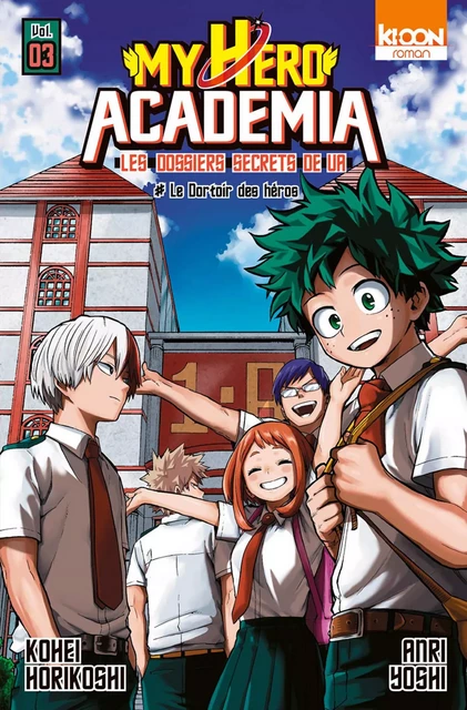 Roman My Hero Academia T03 - Kohei Horikoshi, Anri Takahashi - AC média