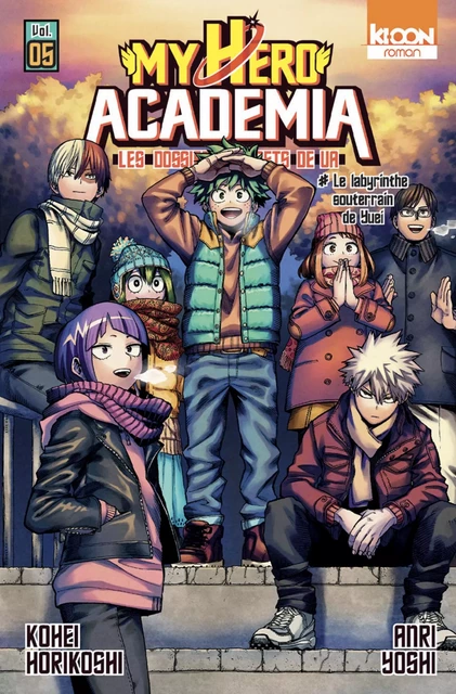 Roman My Hero Academia T05 - Kohei Horikoshi, Anri Yoshi - AC média