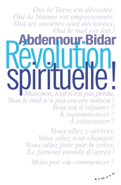 Révolution spirituelle ! - Abdennour Bidar - Dervy