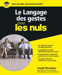 Le Langage des gestes Pour les Nuls