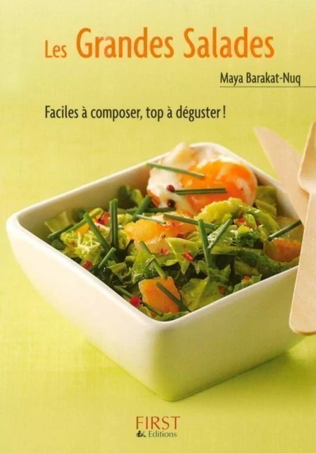 Le petit livre de - les grandes salades - Maya Nuq-Barakat - edi8