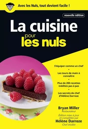 La cuisine pour les Nuls, Poche : Livre de cuisine, Apprendre à cuisiner comme un chef, Livre de recettes, Nouvelle édition mise à jour avec les conseils du chef Hélène Darroze