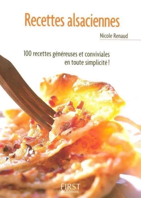 Le Petit Livre de - Recettes Alsaciennes - Nicole RENAUD - edi8