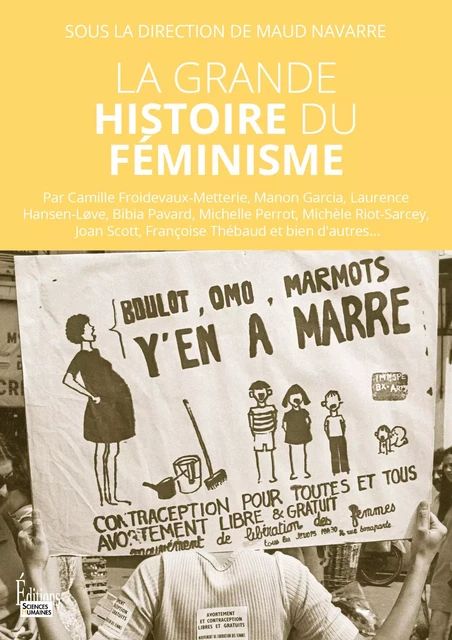 La grande histoire du féminisme - Maud Navarre - Sciences Humaines