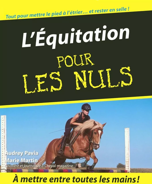 L'Equitation Pour les Nuls - Audrey Pavia, Shanon Sand - edi8