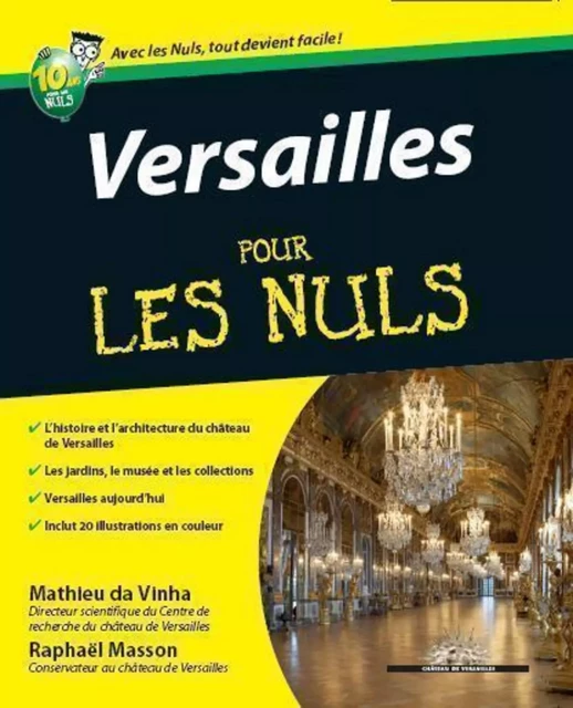 Versailles Pour les Nuls - Mathieu Da Vinha - edi8