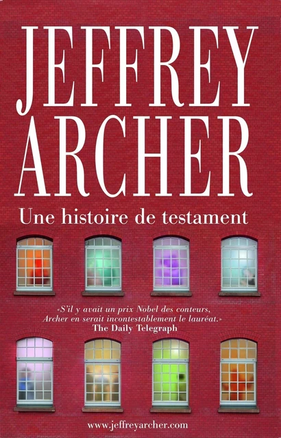 Une histoire de testament - Jeffrey Archer - edi8