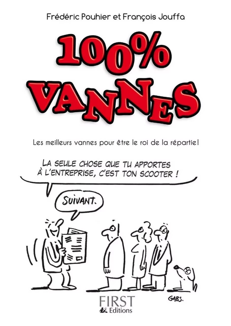 Le petit livre de - 100% vannes - François Jouffa, Frédéric Pouhier - edi8