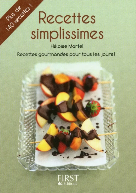 Le Petit Livre de - Recettes Simplissimes - Héloïse MARTEL - edi8