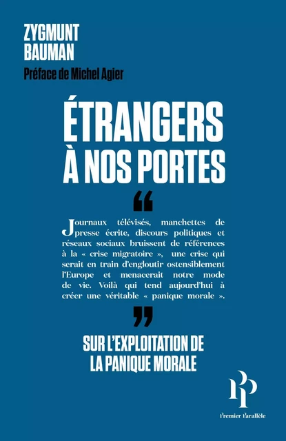 Etrangers à nos portes - Zygmunt Bauman - Premier parallele