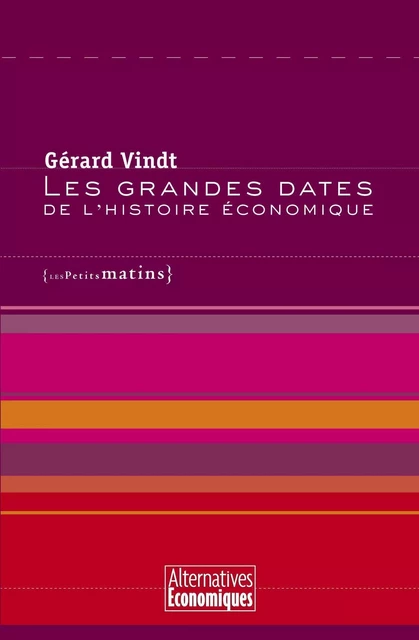 Les Grandes dates de l'histoire économique - Gérard Vindt - Petits matins