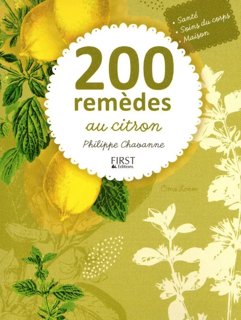 200 remèdes au citron - Philippe Chevanne - edi8