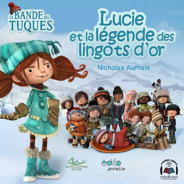 Lucie et la légende des lingots d'or - Nicholas Aumais - Kampus Média