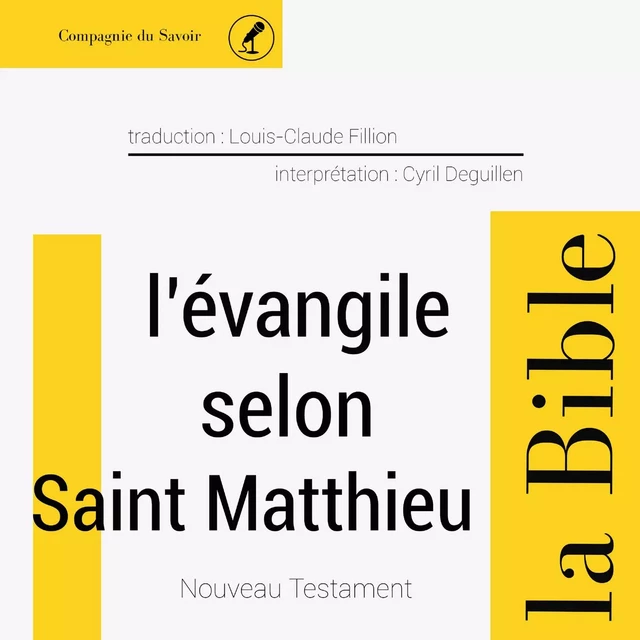 Évangile selon Saint Matthieu -  Anonyme - Saga Egmont French