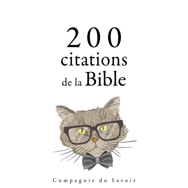 200 citations de la Bible -  Anonyme - Saga Egmont French