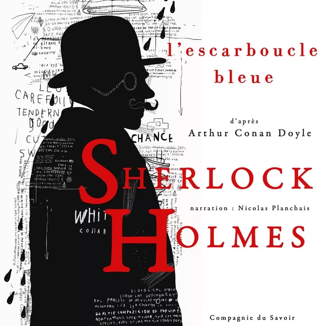 L'Escarboucle bleue, Les enquêtes de Sherlock Holmes et du Dr Watson - Arthur Conan Doyle - Saga Egmont French