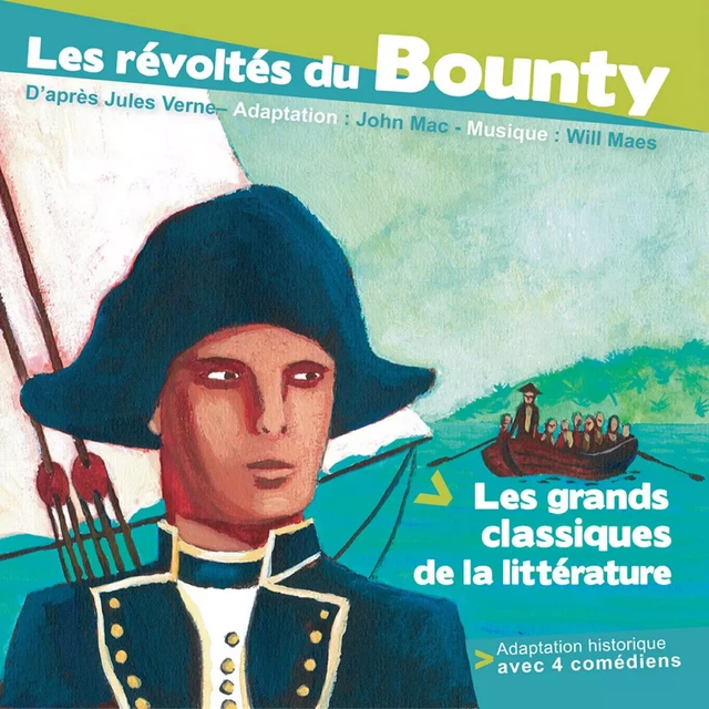 Les Révoltés du Bounty - Jules Verne - Saga Egmont French