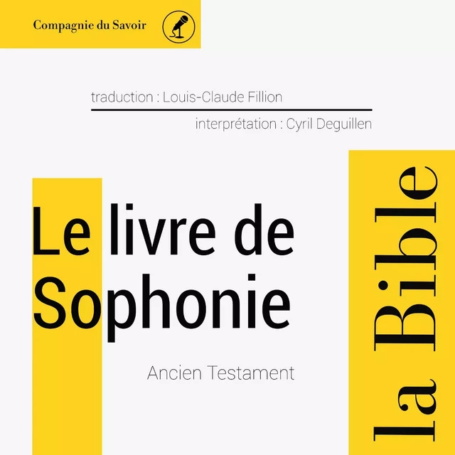 Le Livre de Sophonie -  Anonyme - Saga Egmont French