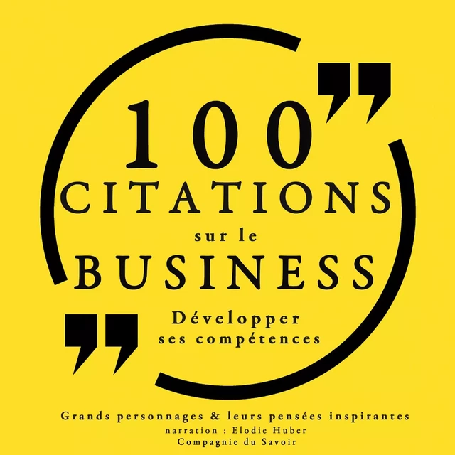 100 citations sur le business -  Various - Saga Egmont French