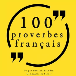 100 proverbes français