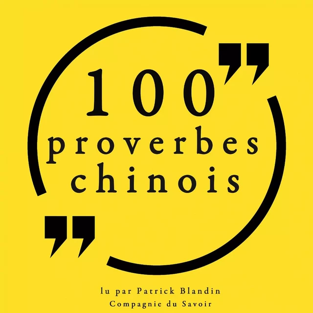 100 proverbes chinois -  Anonyme - Saga Egmont French