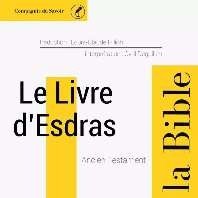 Le Livre d'Esdras -  Anonyme - Saga Egmont French