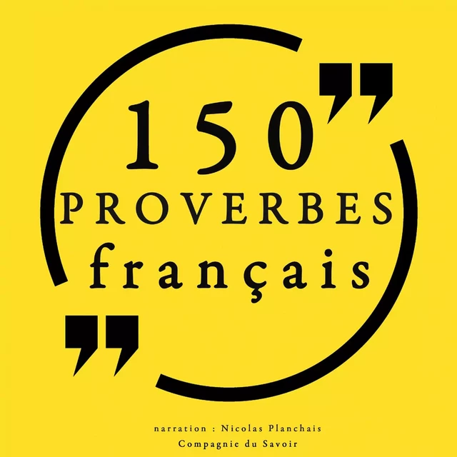 150 Proverbes français - Frédéric Garnier - Saga Egmont French