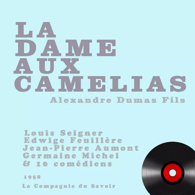 La Dame aux camélias - Alexandre Dumas Fils - Saga Egmont French