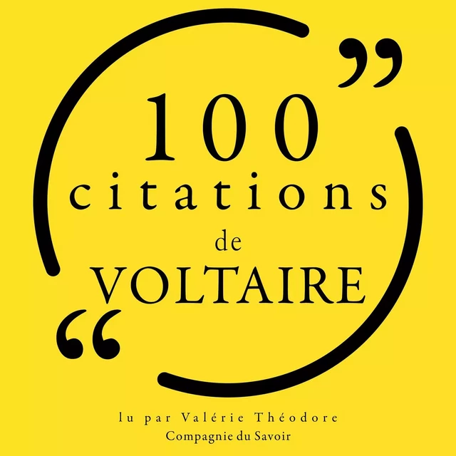 100 citations de Voltaire - Voltaire Voltaire - Saga Egmont French