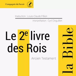 Le 2e Livre des Rois