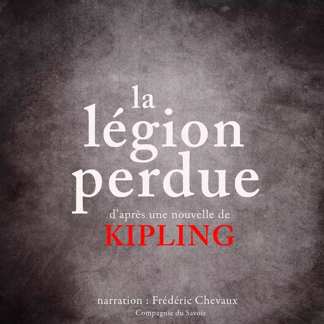 La Légion perdue - Rudyard Kipling - Saga Egmont French