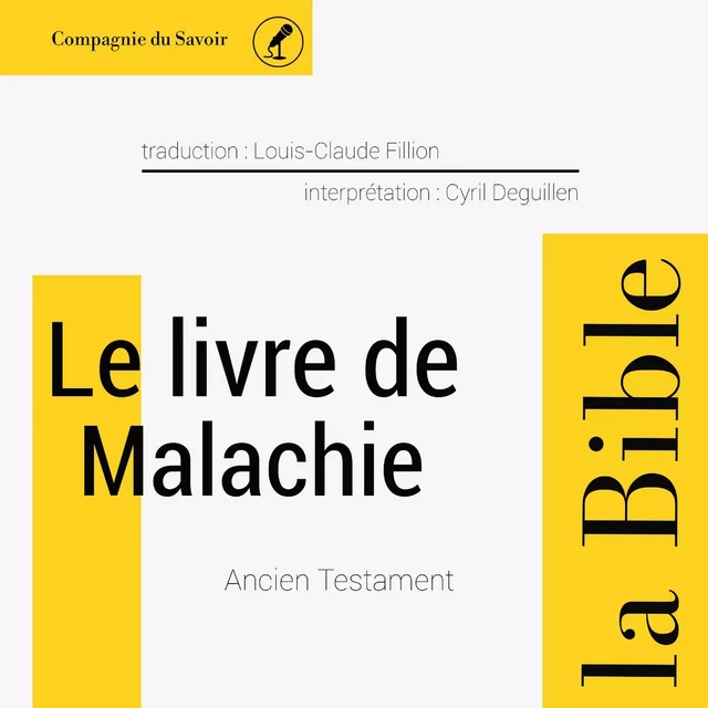 Le Livre de Malachie -  Anonyme - Saga Egmont French