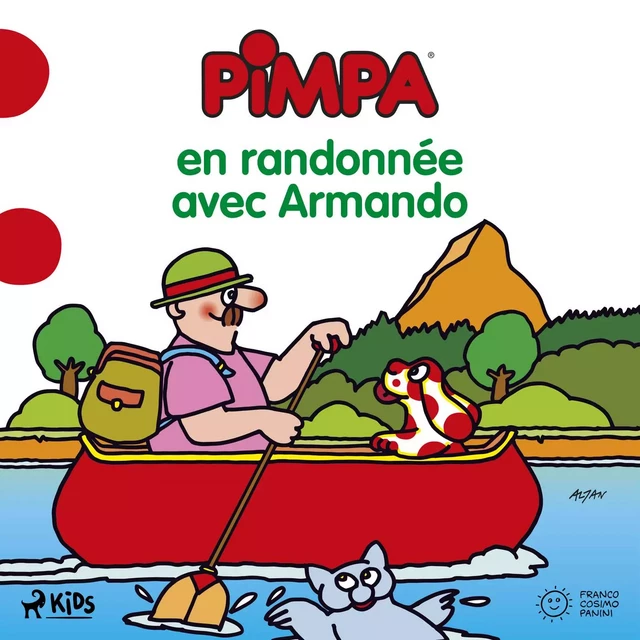 Pimpa en randonnée avec Armando -  Altan - Saga Egmont French