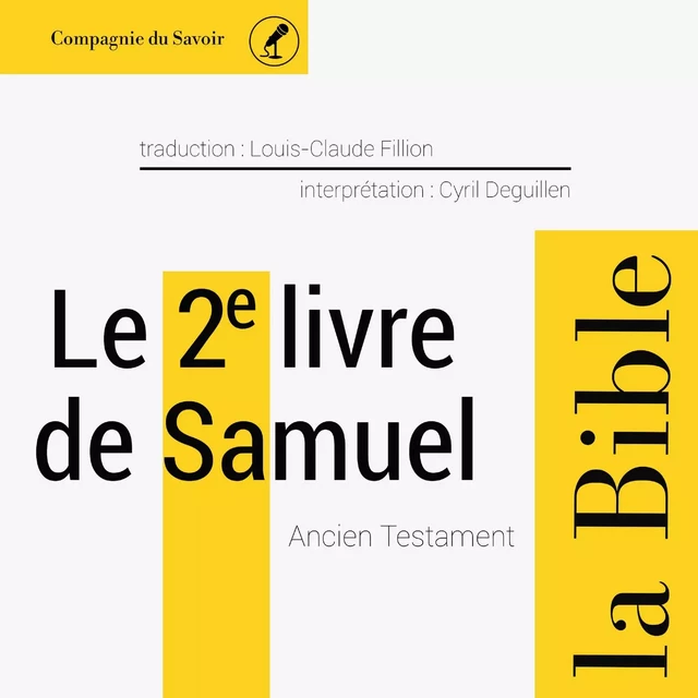 Le 2e Livre de Samuel -  Anonyme - Saga Egmont French