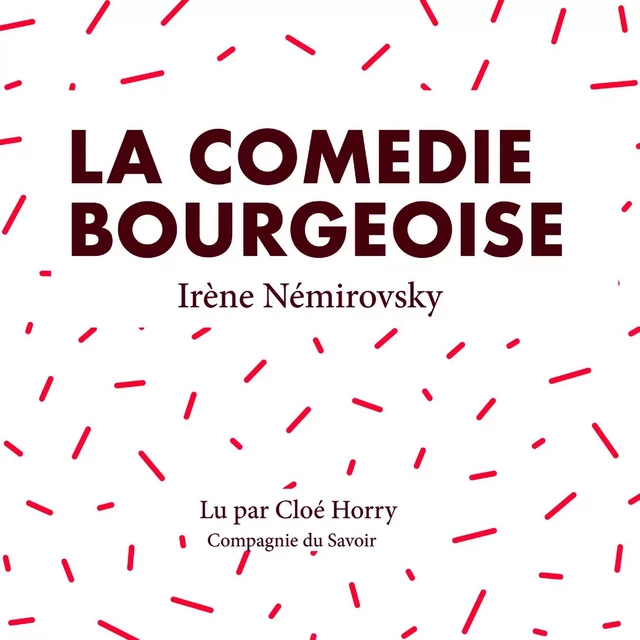 La Comédie bourgeoise - Irène Némirovsky - Saga Egmont French