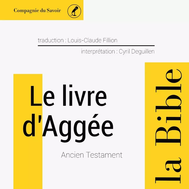 Le Livre d'Aggée -  Anonyme - Saga Egmont French