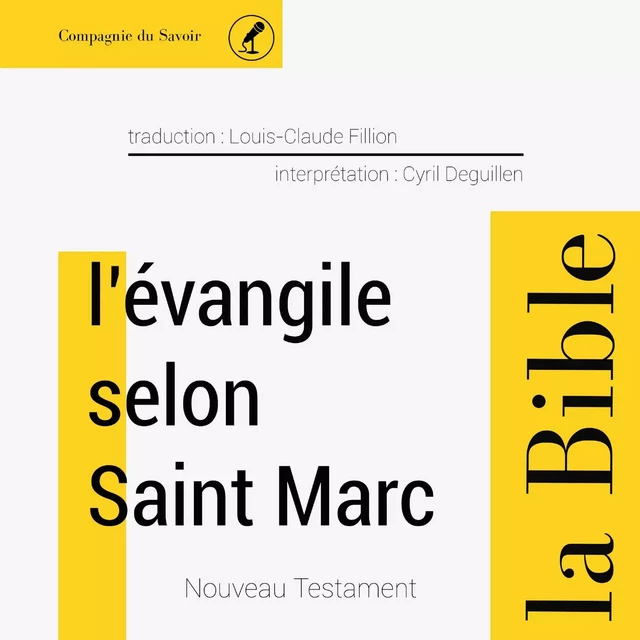 Évangile selon Saint Marc -  Anonyme - Saga Egmont French