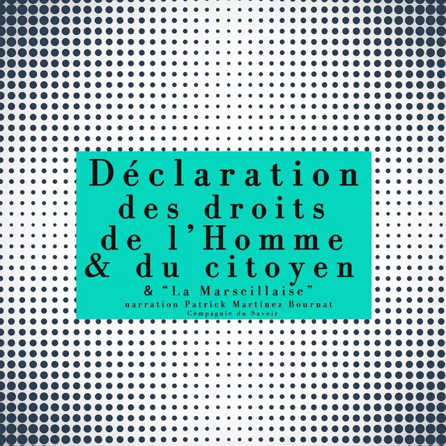 La Déclaration des droits de l'Homme et du Citoyen -  Anonyme - Saga Egmont French