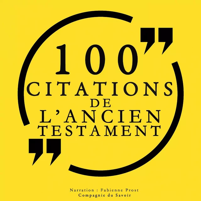 100 citations de l'Ancien Testament - La Bible - Saga Egmont French