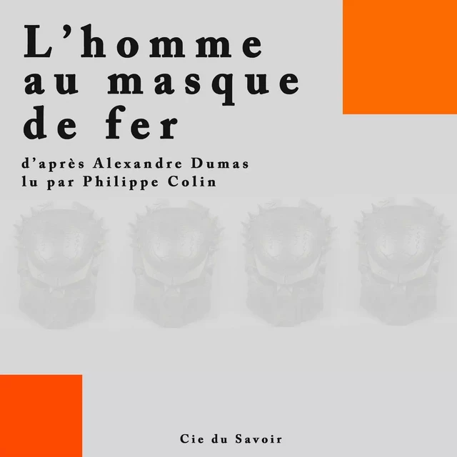 L'Homme au masque de fer - Frédéric Garnier - Saga Egmont French