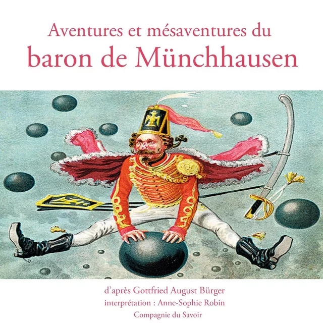 Aventures et mésaventures du baron de Münchhausen - Rudolf Erich Raspe, Gottfried august Bürger - Saga Egmont French