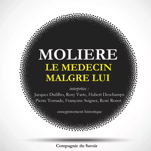 Le Médecin malgré lui de Molière -  Molière - Saga Egmont French