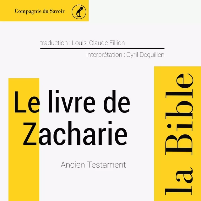 Le Livre de Zacharie -  Anonyme - Saga Egmont French