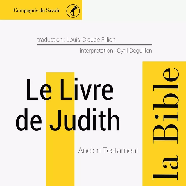 Le Livre de Judith -  Anonyme - Saga Egmont French