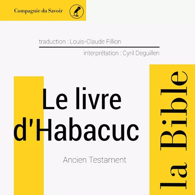 Le Livre de Habacuc -  Anonyme - Saga Egmont French