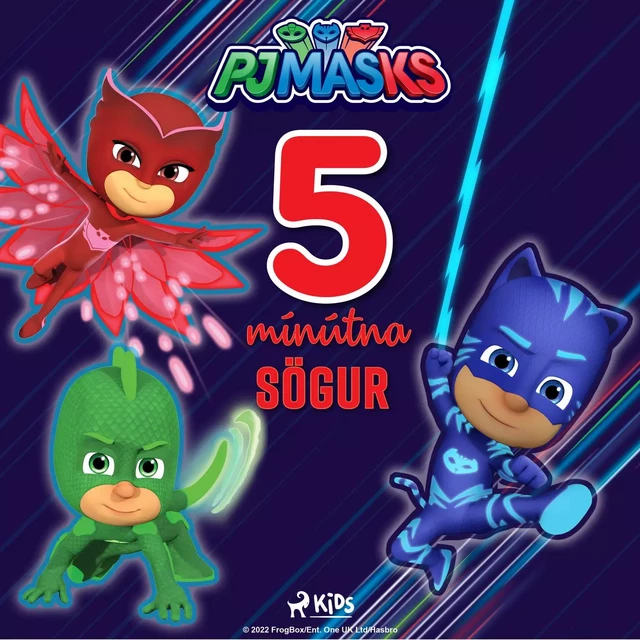 PJ Masks - 5 mínútna sögur -  EOne - Saga Egmont International