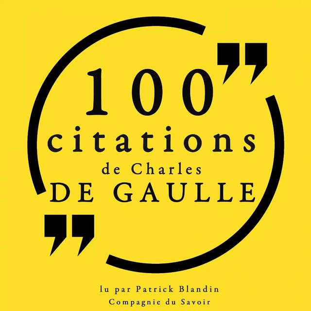 100 citations Charles de Gaulle -  Montesquieu - Saga Egmont French