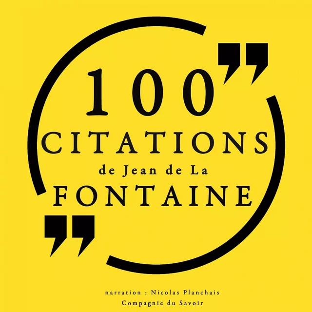 100 citations de Jean De La Fontaine - Jean de La Fontaine - Saga Egmont French