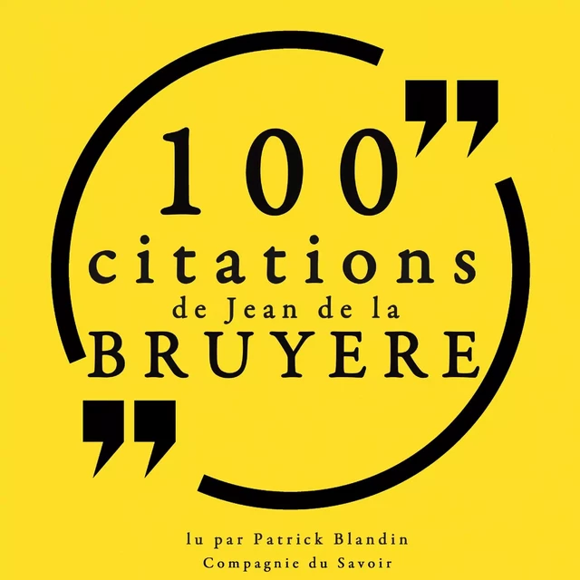 100 citations de Jean de La Bruyère - Jean de La Bruyere - Saga Egmont French