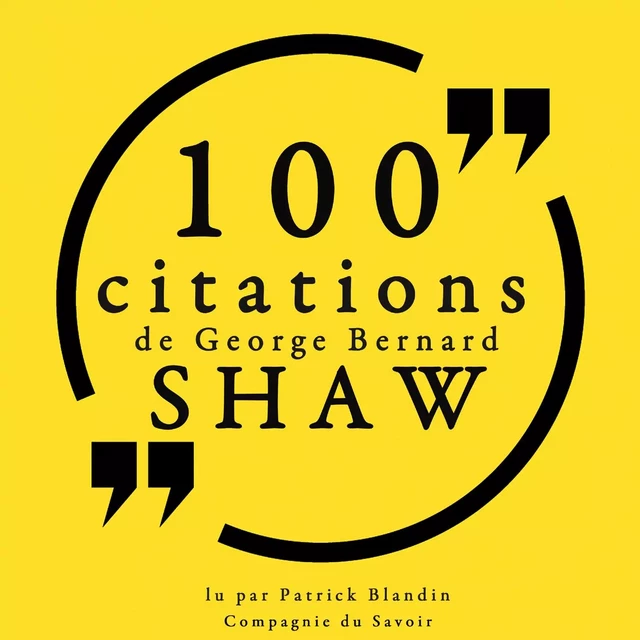 100 citations de George Bernard Shaw - George Bernard Shaw - Saga Egmont French